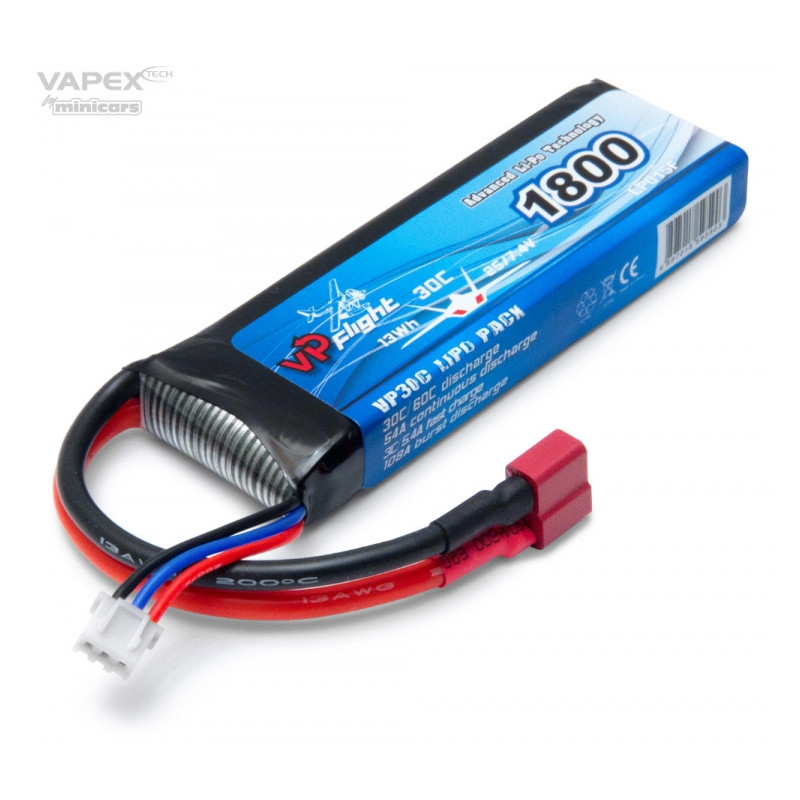 Vapex 2S 7,4V 1800mAh 30C T-Kontakt
