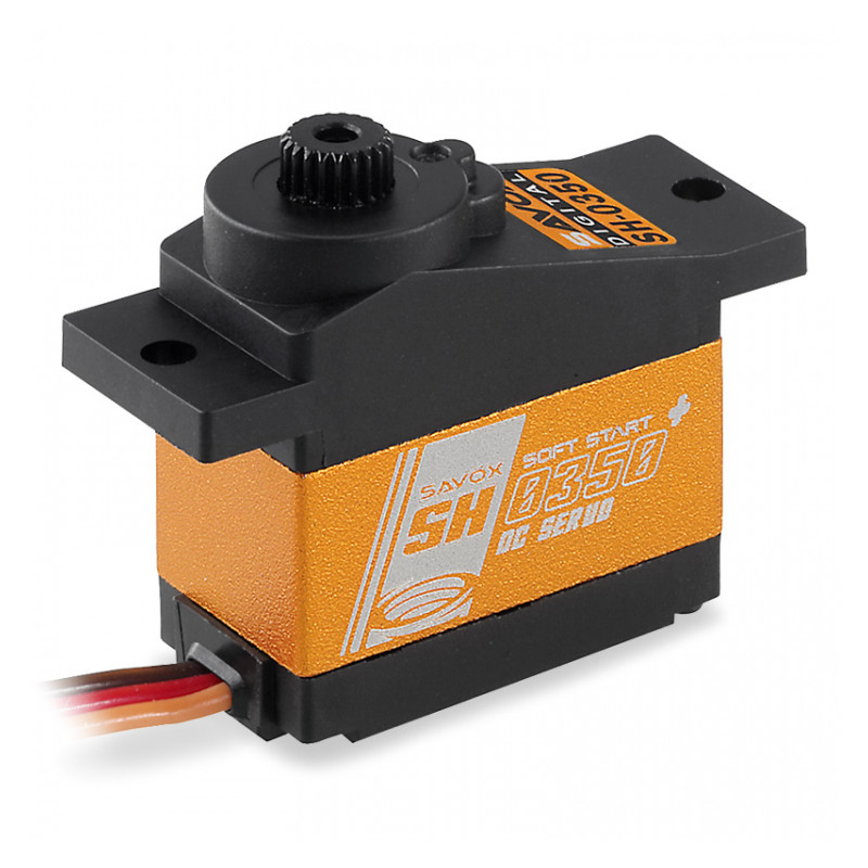 Savöx SH-0350MG Plus Servo 2.6Kg 0.16s Alu Mikro