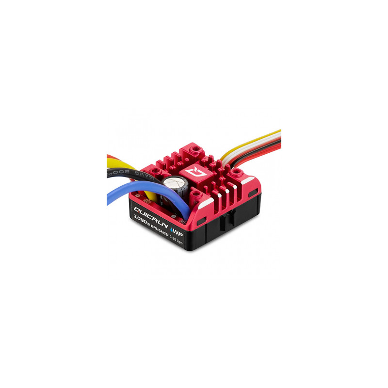 Hobbywing QuicRun WP 1080 Fartreglage 80A (Borstat) 1/10 Crawler 2-3S