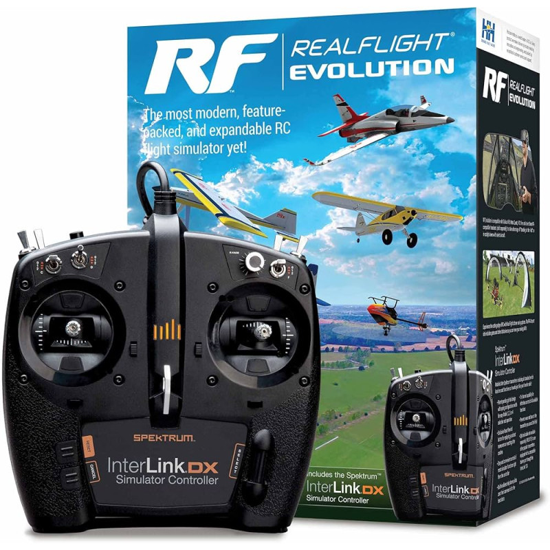 RealFlight Evolution RC Flight Sim med Interlink