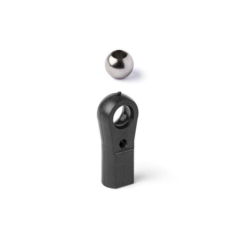 Kavan Ball Links M3, Ball Outside 6,0mm w/h Holl 3,0mm, 10 st.