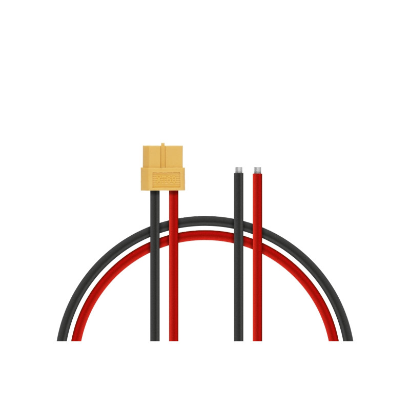 Laddkabel XT60 till ändtennpläterad