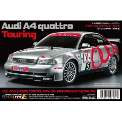 TAMIYA 1/10 R/C Audi A4 quattro Touring (TT-01 Type-E)