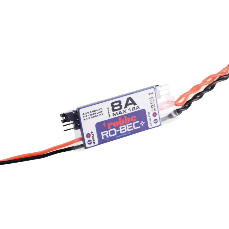 Robbe Modellsport RO-BEC+ 8A Mottagarströmförsörjning