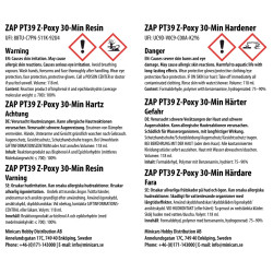 Zap PT-39 Z-Poxy Lim V2 30-min 236.5ml