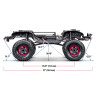 Traxxas TRX-4 Sport Scale Crawler High Trail Truck 1/10 RTR Blå