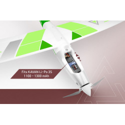 KAVAN Alpha V2 1500mm ARF - grön