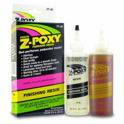 Zap Z-Poxy Finishing resin...